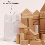 Drewniane klocki zestaw 60 sztuk, zabawka edukacyjna dla dzieci, Le Toy Van - 3