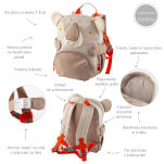 Plecak dla dzieci Koala zabawka akcesoria przedszkolaka wyprawka sigikid - 3