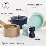 Drewniane garnki zestaw, zabawka dla dzieci, akcesoria kuchenne, Le Toy Van - 2