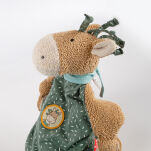 Pierwsza przytulanka komforter Kucyk zielony 26cm maskotka kocyk sigikid - 9