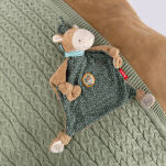 Pierwsza przytulanka komforter Kucyk zielony 26cm maskotka kocyk sigikid - 12