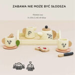 Drewniany zestaw do herbaty akcesoria kuchenne zabawka gotowanie Le Toy Van - 6